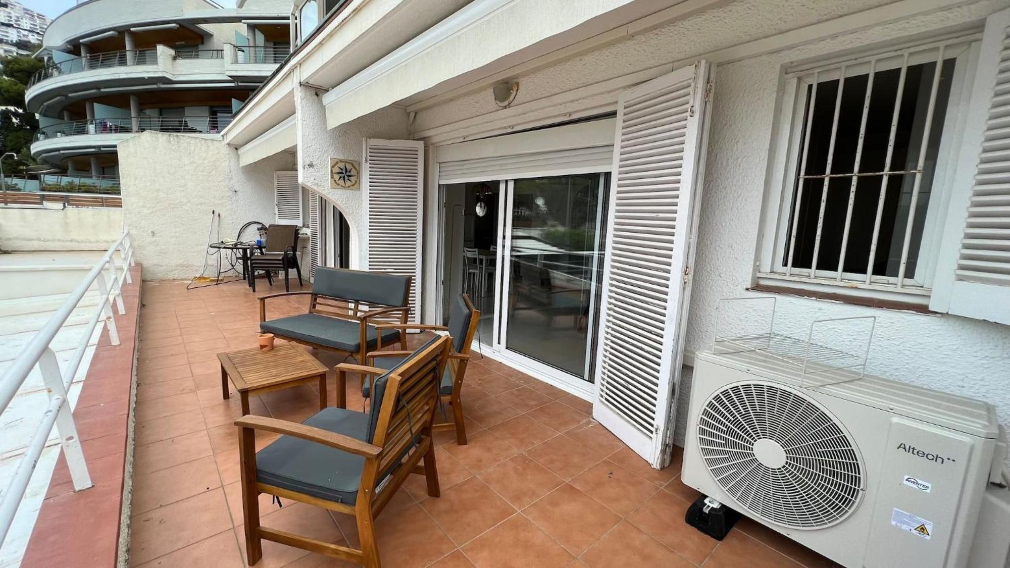 Precioso Apartamento Moderno En Primera Linea Del Mar Av-11 Roses Esterno foto